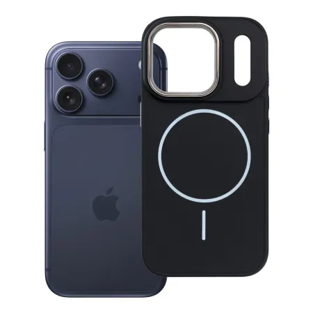 Etui na iPhone 18 Pro / 17 Pro Frame Mag Cover zgodne z MagSafe czarne