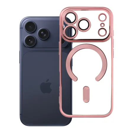 Etui na iPhone 18 Pro / 17 Pro Electro Mag Cover zgodne z MagSafe złoto różowe