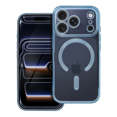 Etui na iPhone 18 Pro / 17 Pro Electro Mag Cover zgodne z MagSafe jasnoniebieske