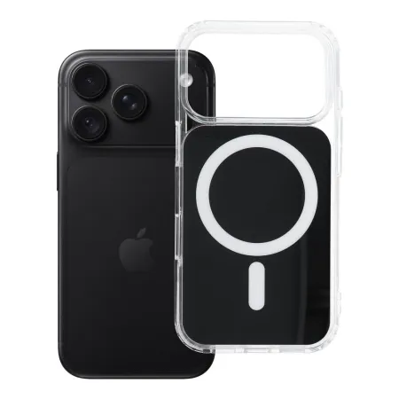 Etui na iPhone 18 Pro / 17 Pro Clear Fusion Mag Cover zgodne z MagSafe czarne