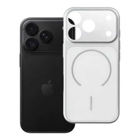Etui na iPhone 18 Pro / 17 Pro Make zgodne z MagSafe srebrne