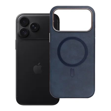 Etui na iPhone 18 Pro Max / 17 Pro Max Gentleman Mag Cover zgodne z MagSafe granatowe