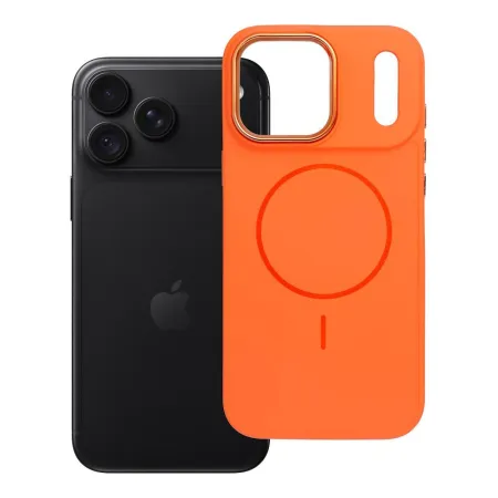 Etui na iPhone 18 Pro Max / 17 Pro Max Frame Mag Cover zgodne z MagSafe orange