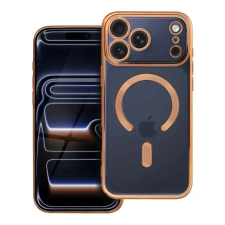 Etui na iPhone 18 Pro Max / 17 Pro Max Electro Mag Cover zgodne z MagSafe złote