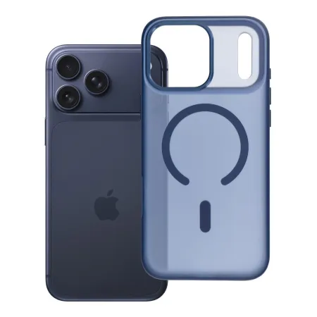 Etui na iPhone 18 Pro Max / 17 Pro Max Flexline Mag Cover zgodne z MagSafe granatowe