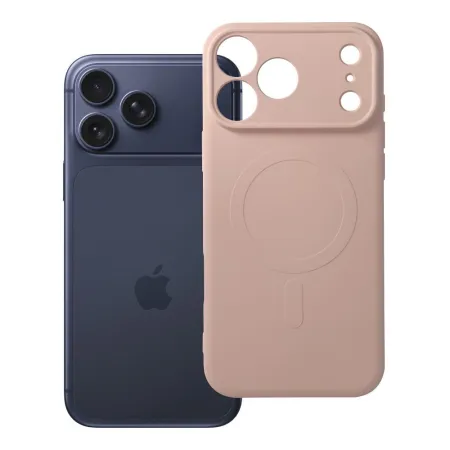 Etui na iPhone 18 Pro Max / 17 Pro Max Silicone Mag Cover zgodne z MagSafe (camera protection) różowe