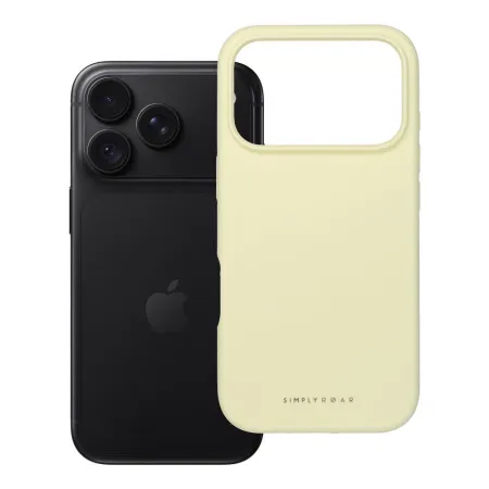 ROAR futerał CLOUD SKIN do IPHONE 18 Pro / 17 Pro Jasnożółty