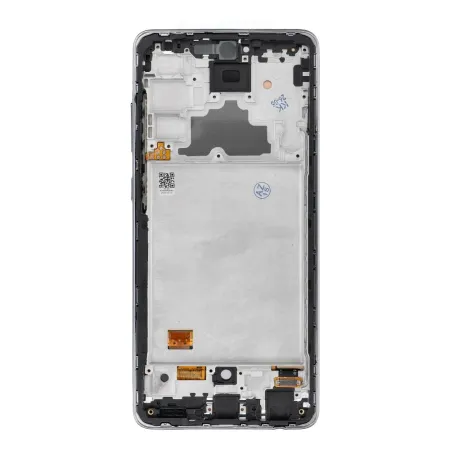 REWA wyświetlacz LCD do SAMSUNG A72 4G OLED czarny z ramka