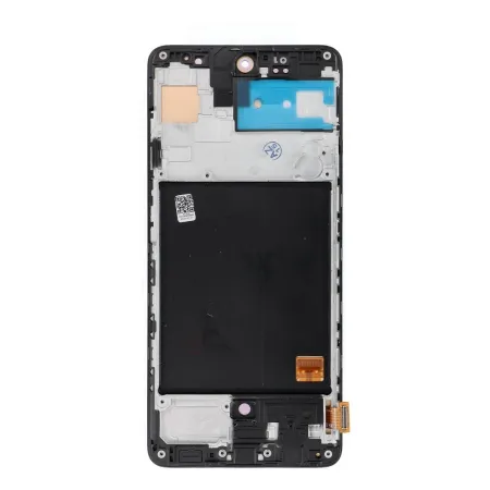 REWA wyświetlacz LCD do SAMSUNG A51 4G OLED czarny z ramka