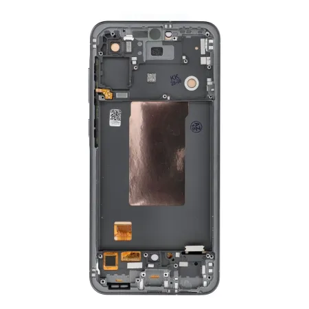 REWA wyświetlacz LCD do SAMSUNG A56 5G OLED czarny z ramka