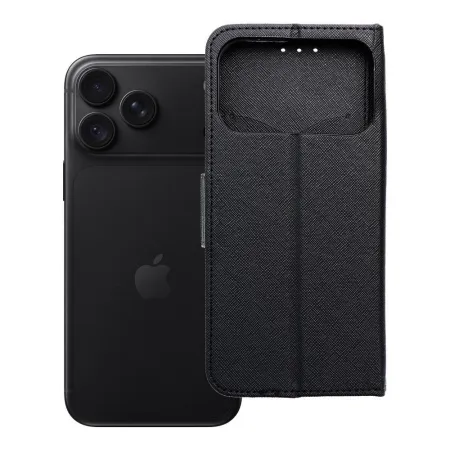 Etui z klapką na iPhone 17 PRO MAX / 18 PRO MAX Fancy Book czarne