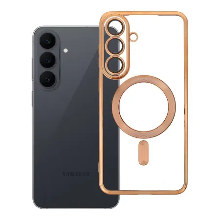 Etui na Samsung S26 FE Electro Mag Cover zgodne z MagSafe złote