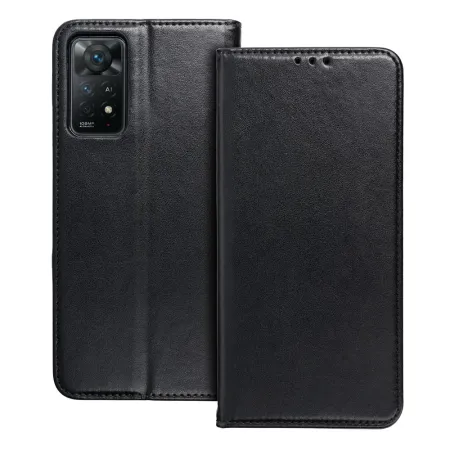 Etui z klapką na Oppo Reno 16F / 16FS Smart Magneto czarne