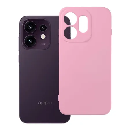 Etui na Oppo Reno 16 5G Silicone pudrowy róż