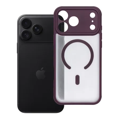 Etui na iPhone 18 Pro Max / 17 Pro Max Full Matte Mag Cover zgodne z MagSafe burgundowy