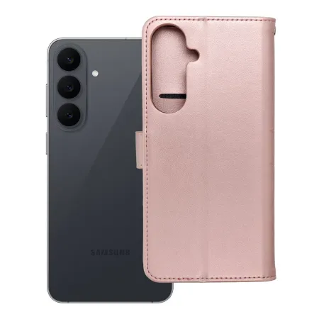 Etui z klapką na Samsung S26 FE Mezzo Book mandala złoto-różowe