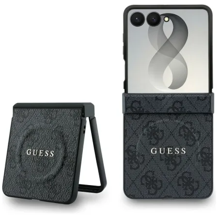 GUESS futerał do SAMSUNG GALAXY Z FLIP 8 kompatybilny z MagSafe (4G Classic) czarny