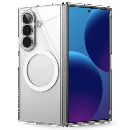Futerał RINGKE FUSION MAGNETIC kompatybilny z MagSafe do SAMSUNG GALAXY Z FOLD 8 ULTRA transparentny