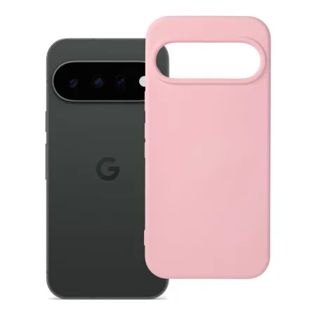 Etui na Google Pixel 11 Silicone pudrowy róż