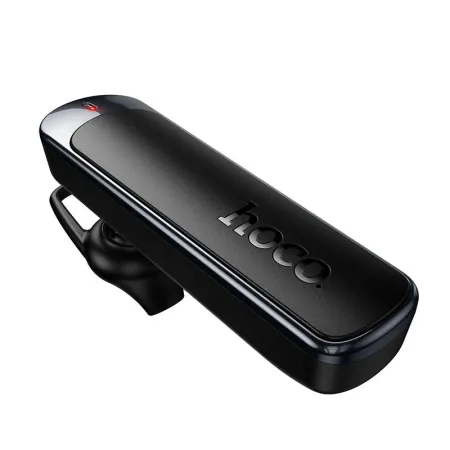 Słuchawka bezprzewodowa mono (ENC, BT 6.0, 130mAh) Hoco E201 czarna