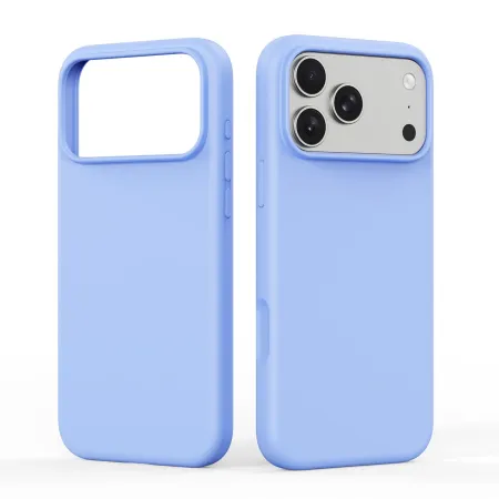 DUX DUCIS futerał PIEL LIQUID SILICONE kompatybilny z MagSafe do iPhone 18 Pro Max/17 Pro Max jasny niebieski