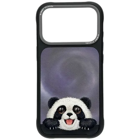 NIMMY futerał BIG EYED LYING GIANT PAND kompatybilny z MagSafe do IPHONE 18 Pro Max/17 Pro Max czarny