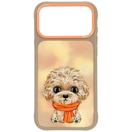 NIMMY futerał BIG EYED TEDDY POODLE do IPHONE 18 Pro/17 Pro brązowy