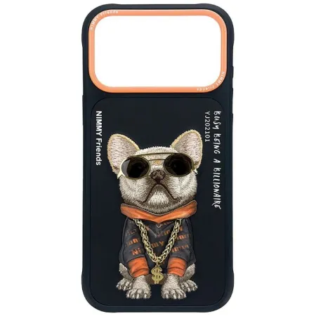 NIMMY futerał GLASSES COOL DOG do IPHONE 18 Pro/17 Pro czarny