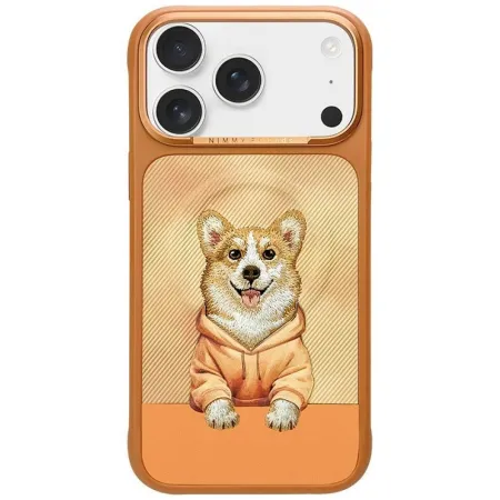 NIMMY futerał GENTLE PETS SERIES DOG kompatybilny z MagSafe do IPHONE 18 Pro/17 Pro pomarańczowy