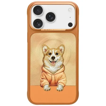 NIMMY futerał GENTLE PETS SERIES DOG kompatybilny z MagSafe do IPHONE 18 Pro Max/17 Pro Max pomarańczowy
