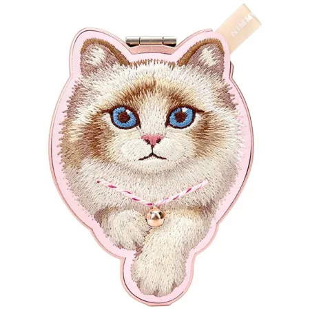 NIMMY zawieszka magnetyczna DENIM FASHION RAGDOLL CAT różowa