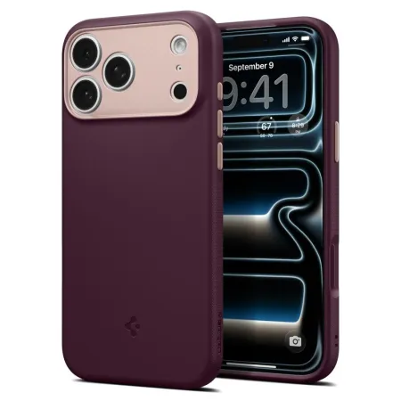 SPIGEN futerał NANO POP MAG kompatybilny z MagSafe do IPHONE 18 Pro /17 Pro burgundy beam